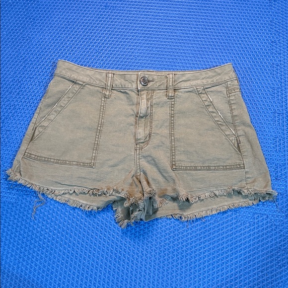 American Eagle Outfitters Pants - American Eagle Outfitters Olive Jean Shorts
